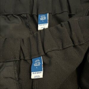 Old Navy Classic Black Trousers (2 pair)